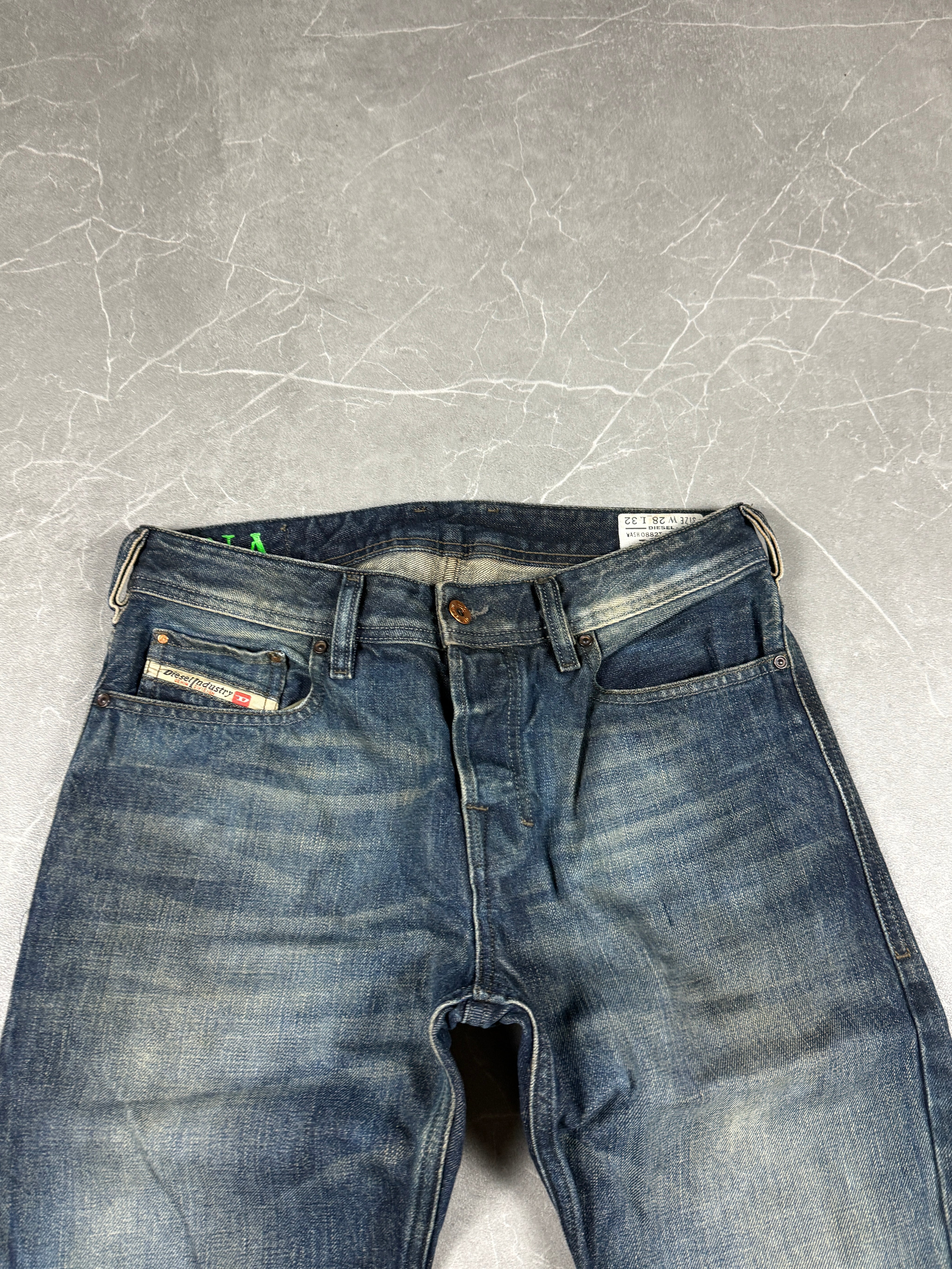 Diesel washed bootcut jeans (S)