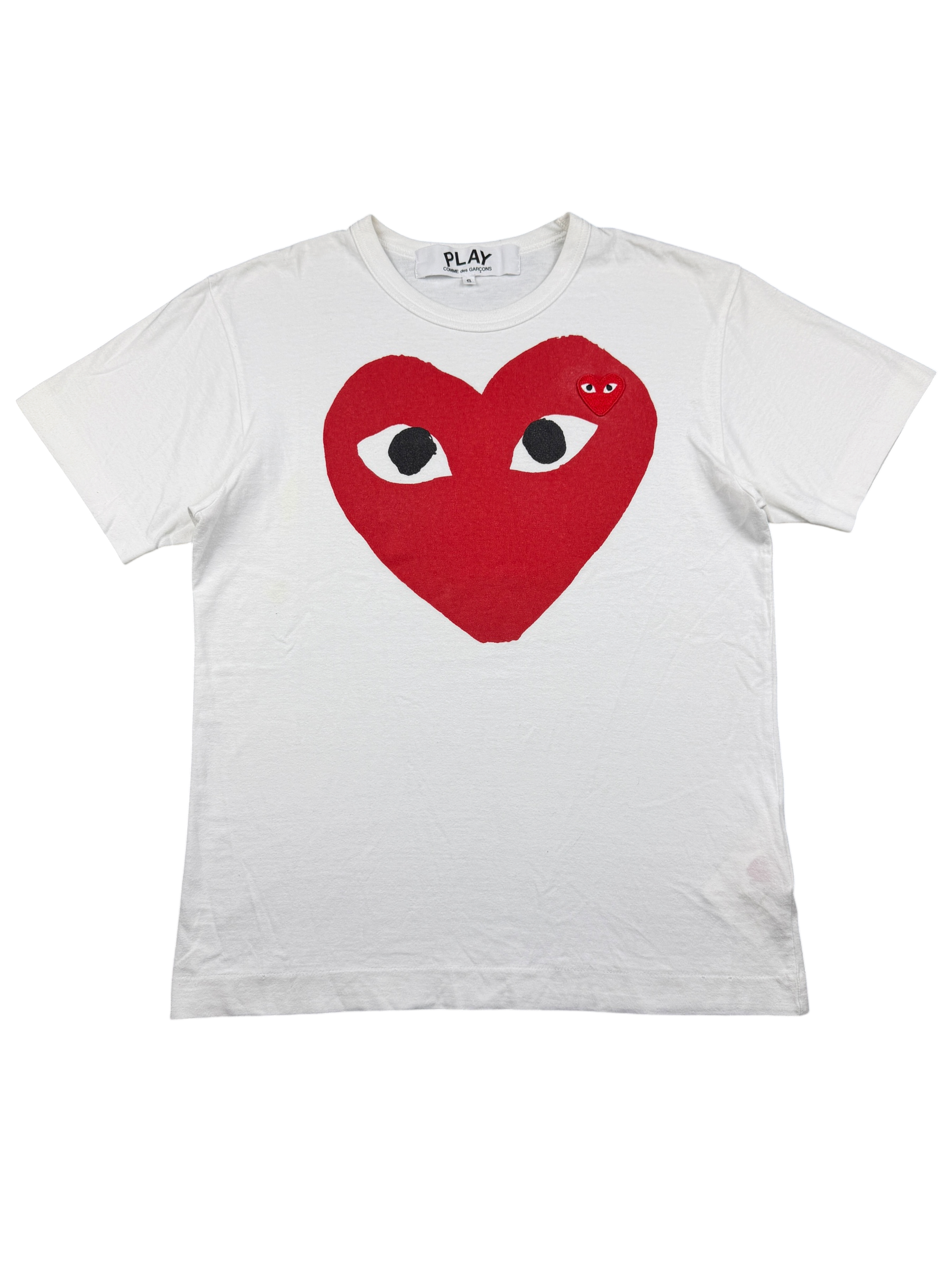 Comme des Garçons Big Heart Logo Tshirt (S)