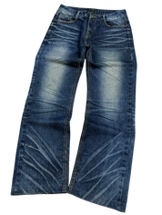 Washed Straightfit Jeans (S)