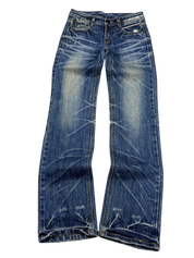 Crazy washed Straight Jeans (XXS)