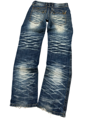 Ultra Washed Straight Jeans (S)