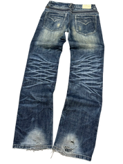 Ultra washed Straight Jeans (S)