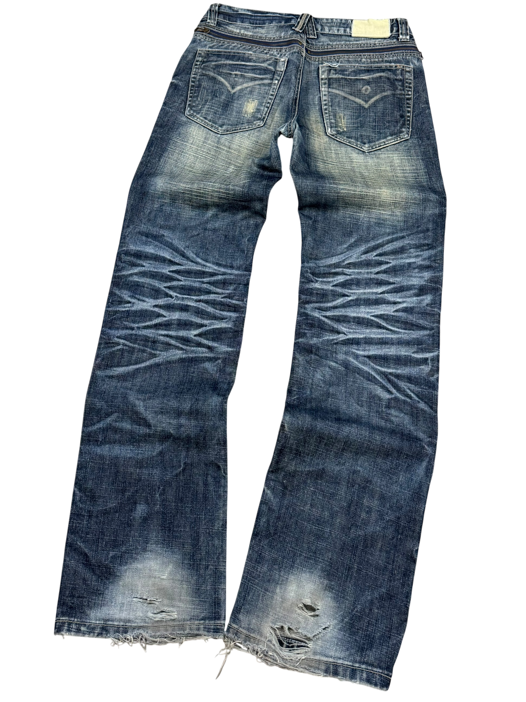 Ultra washed Straight Jeans (S)