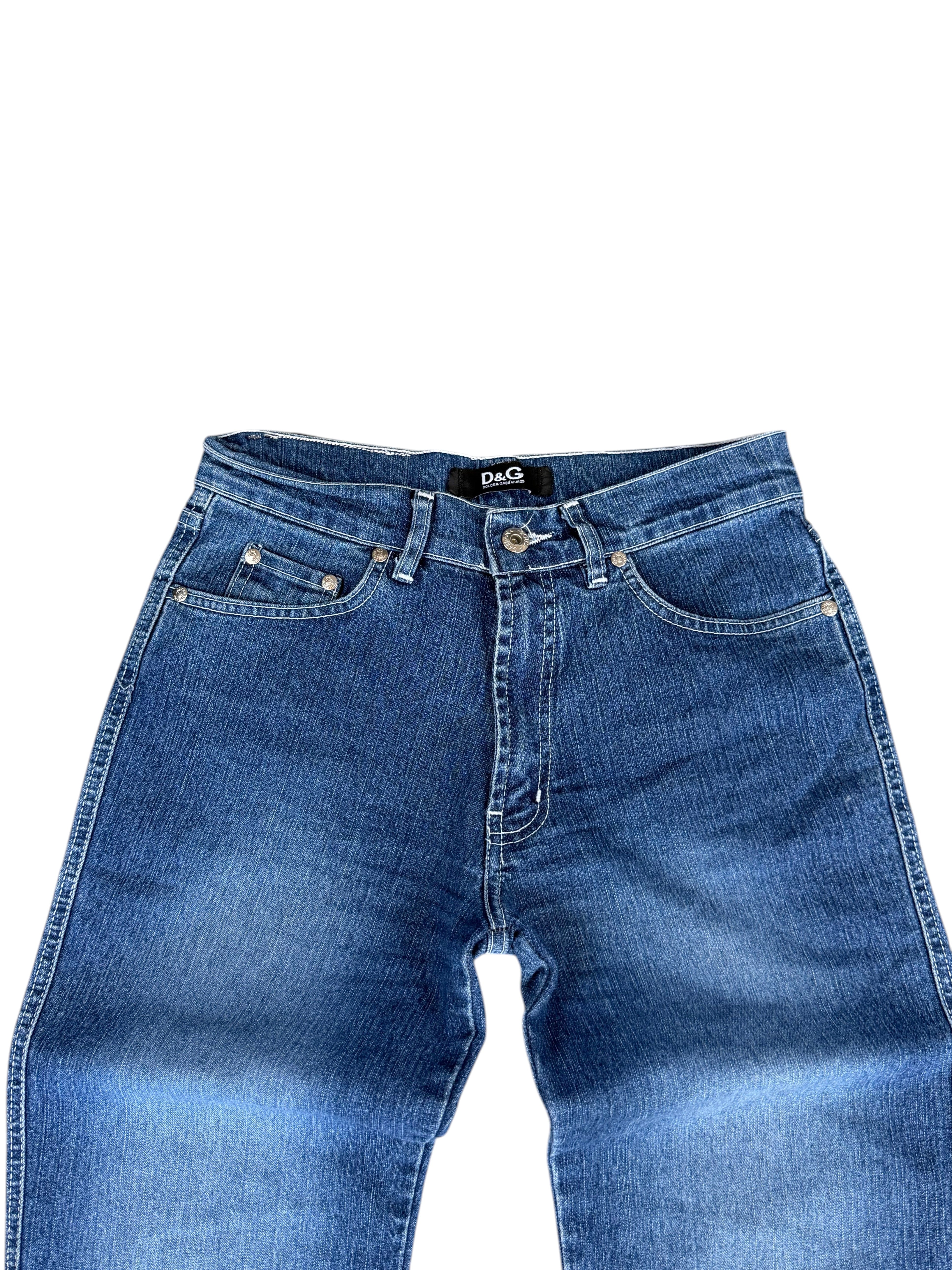 Dolce Gabbana Big Logo Bootcut Jeans (XS-S)