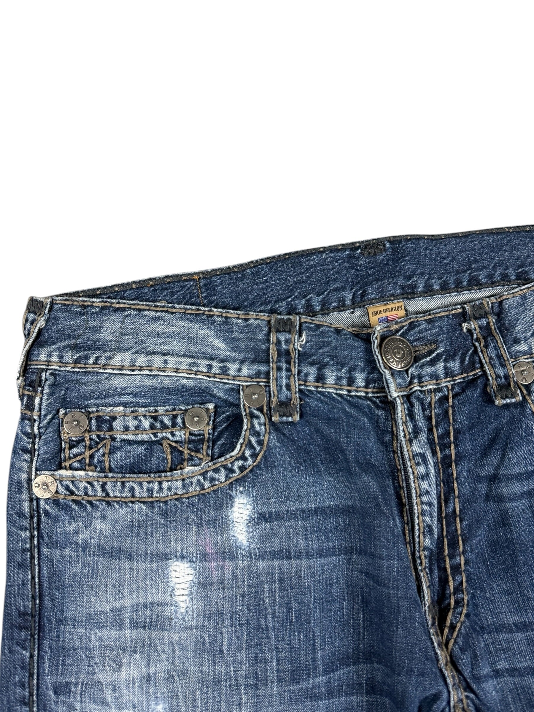 True Religion washed Jeans (L)