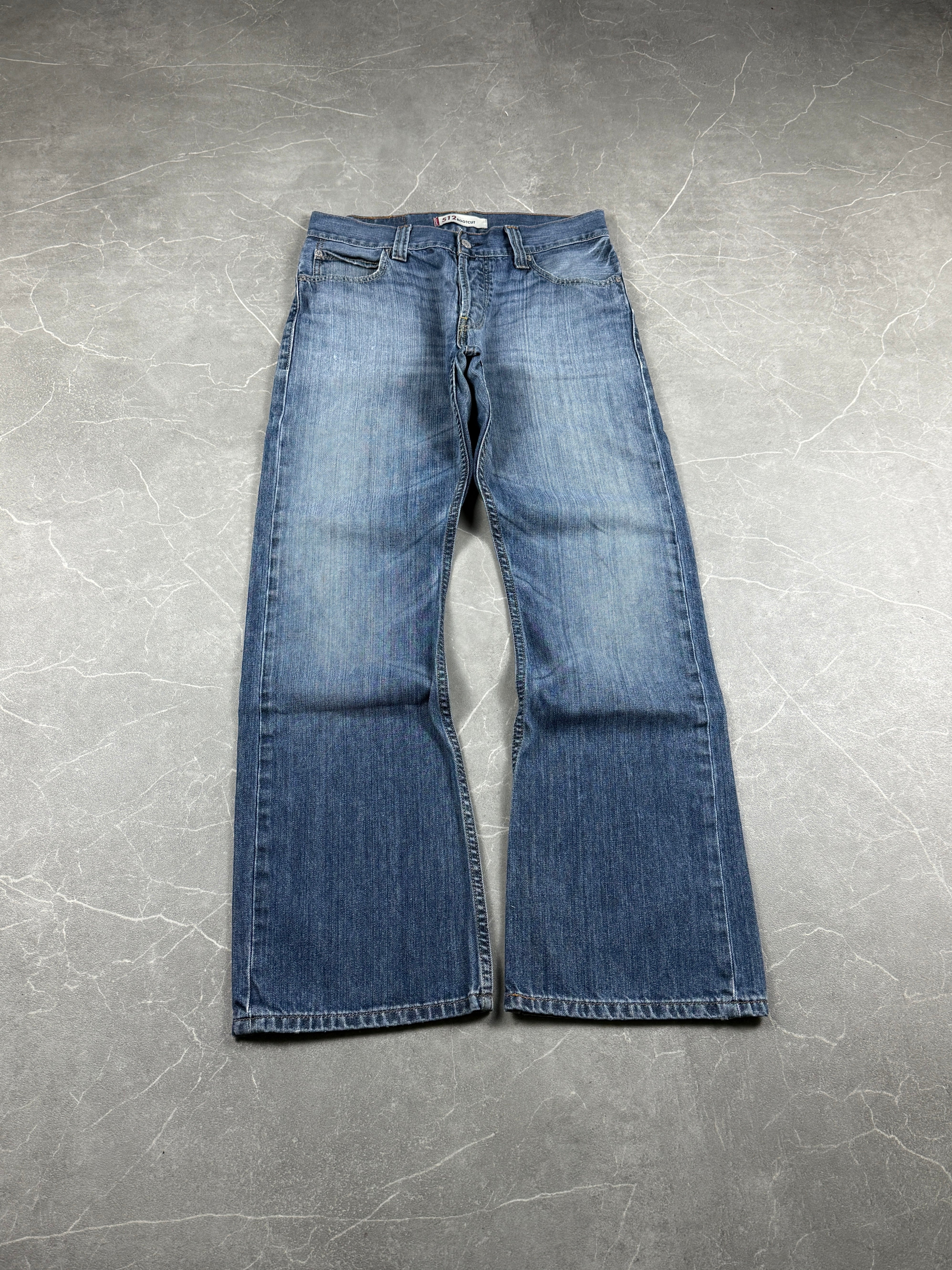 Levi's washed bootcut jeans (SM)