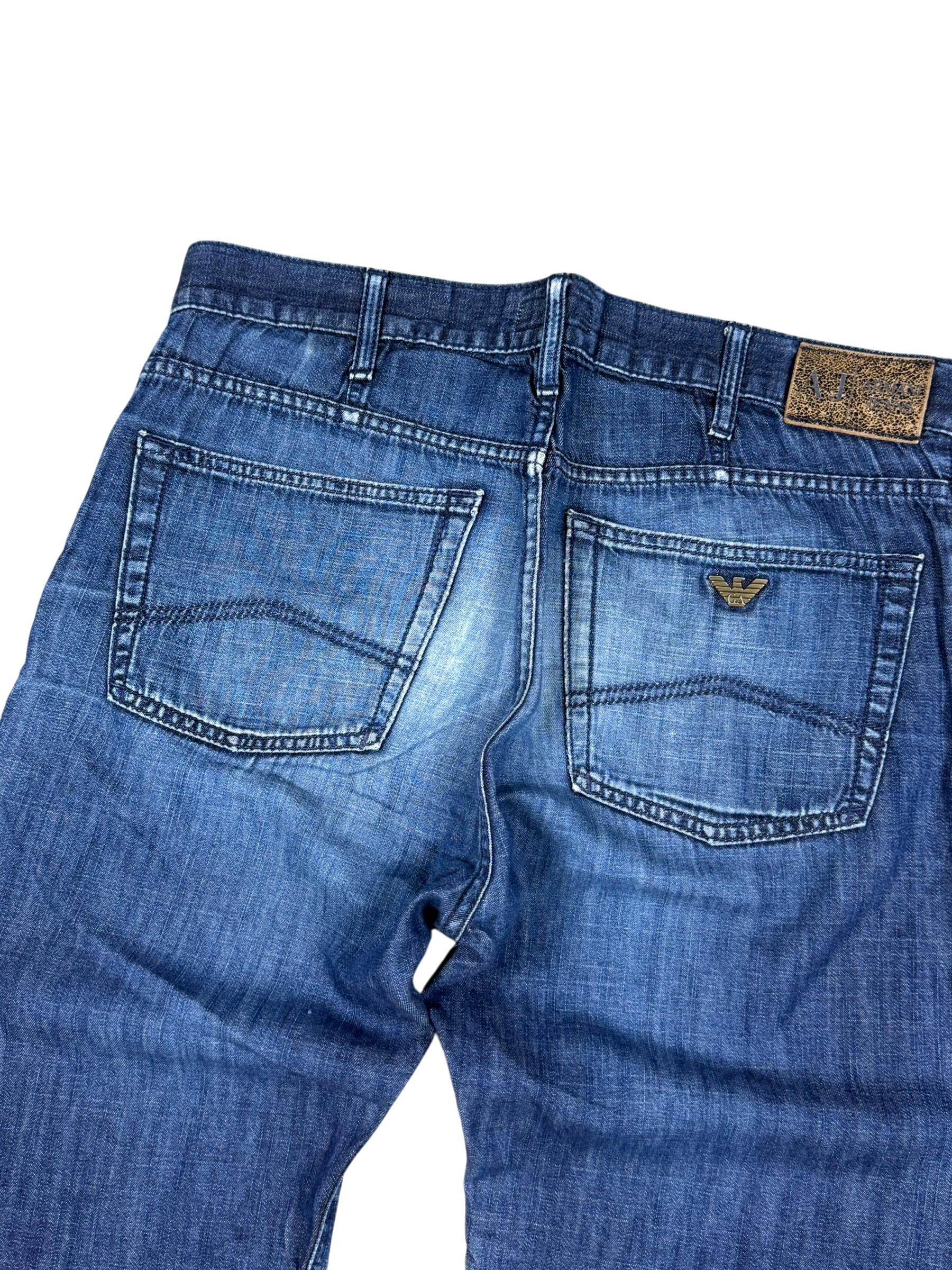 Armani Straight-Fit Jeans (S)