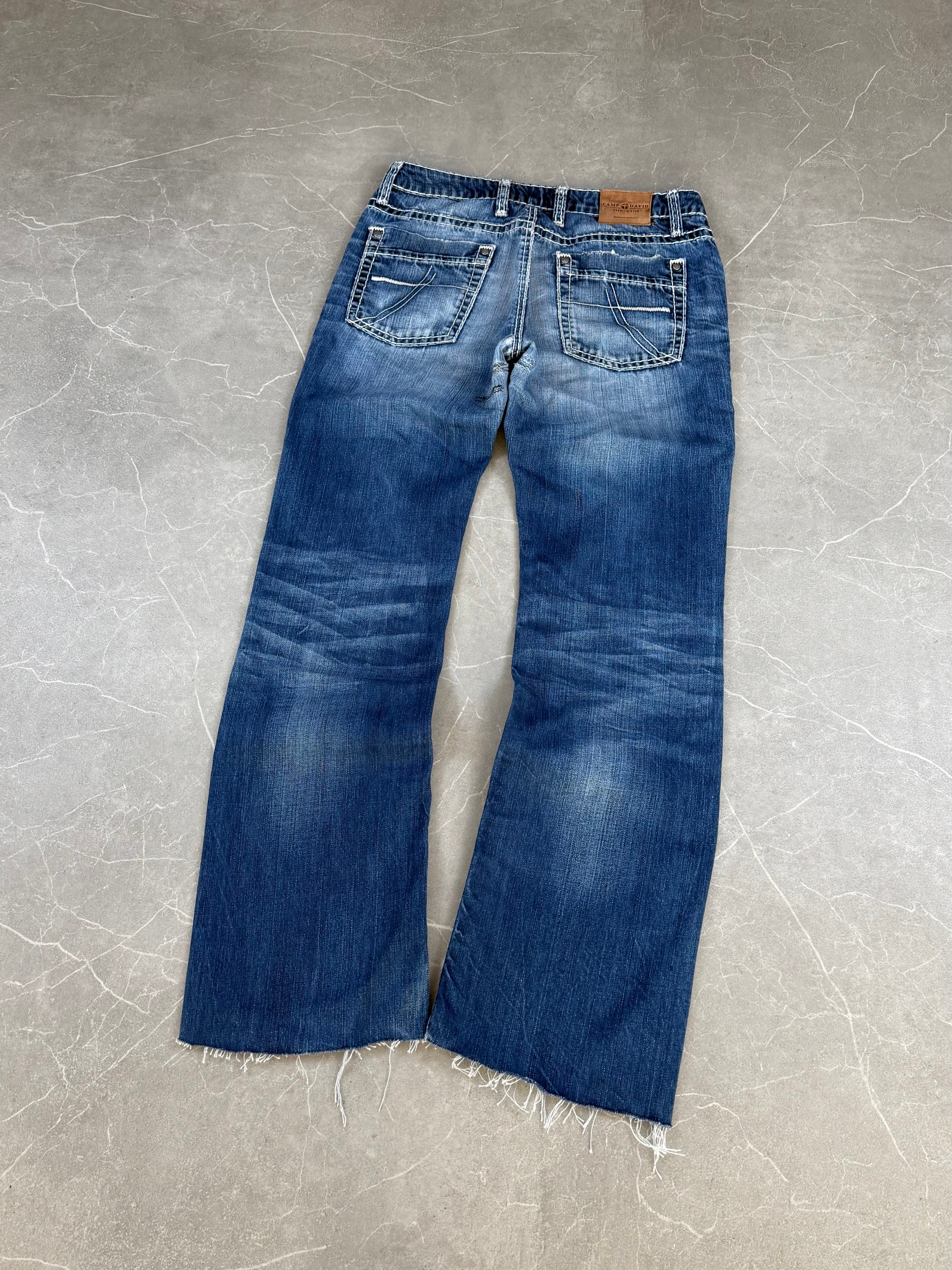 Camp David washed Bootcut Jeans (S)