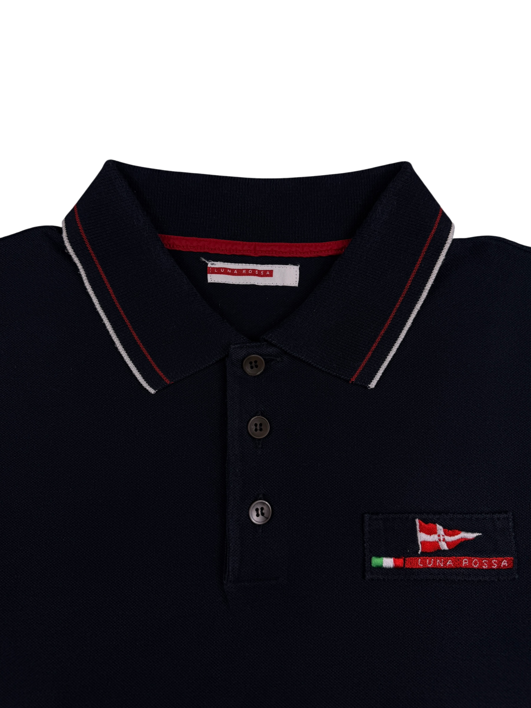 Prada Luna Rossa vintage Poloshirt (M)
