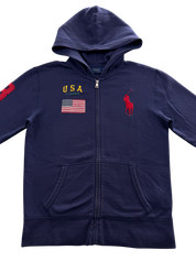 Ralph Lauren Big Pony USA Zip Jacke (XS)