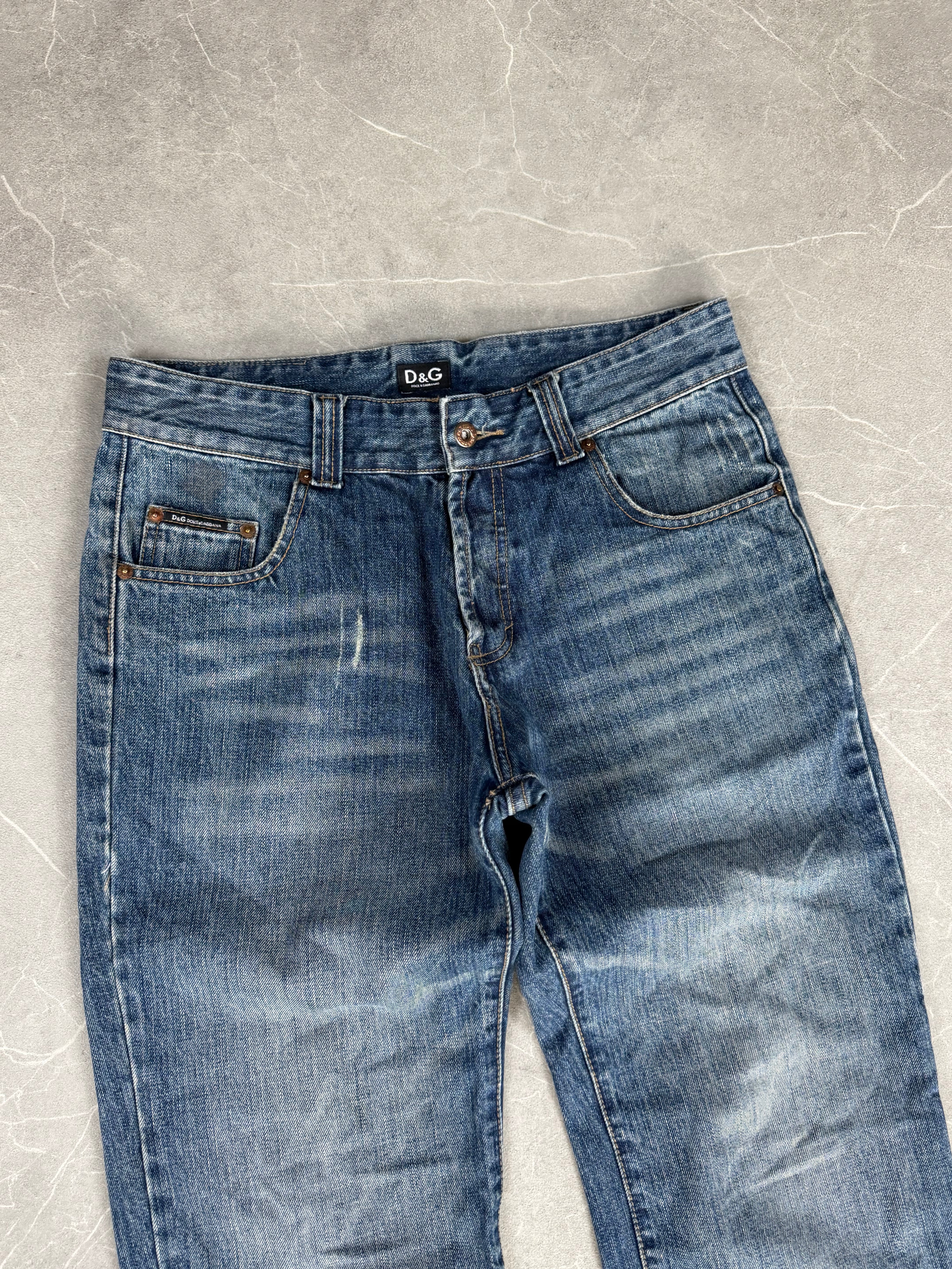 Dolce Gabbana vintage Big Logo Jeans „D&G“ (M)