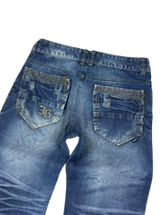 Ultra washed Straightfit Jeans (S-M)
