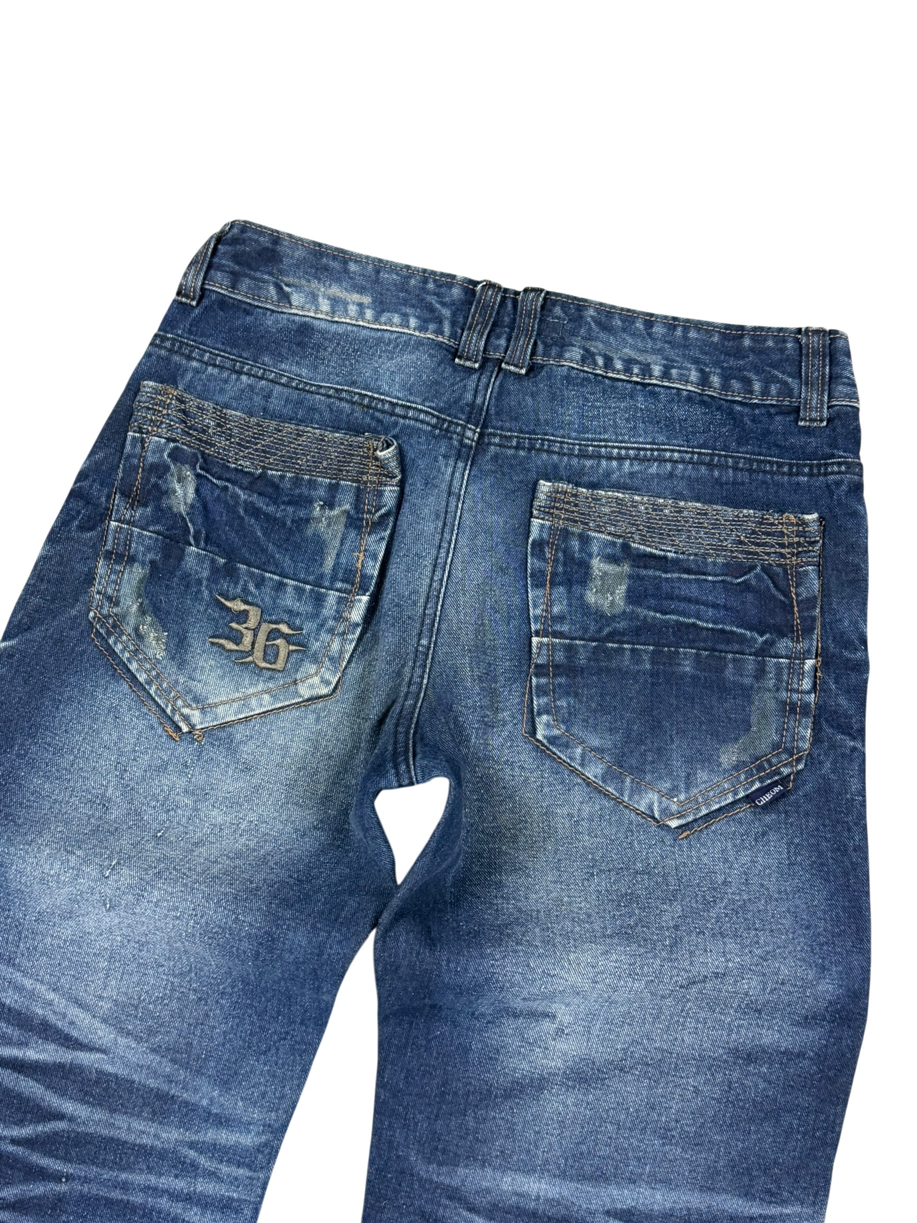 Ultra washed Straightfit Jeans (S-M)