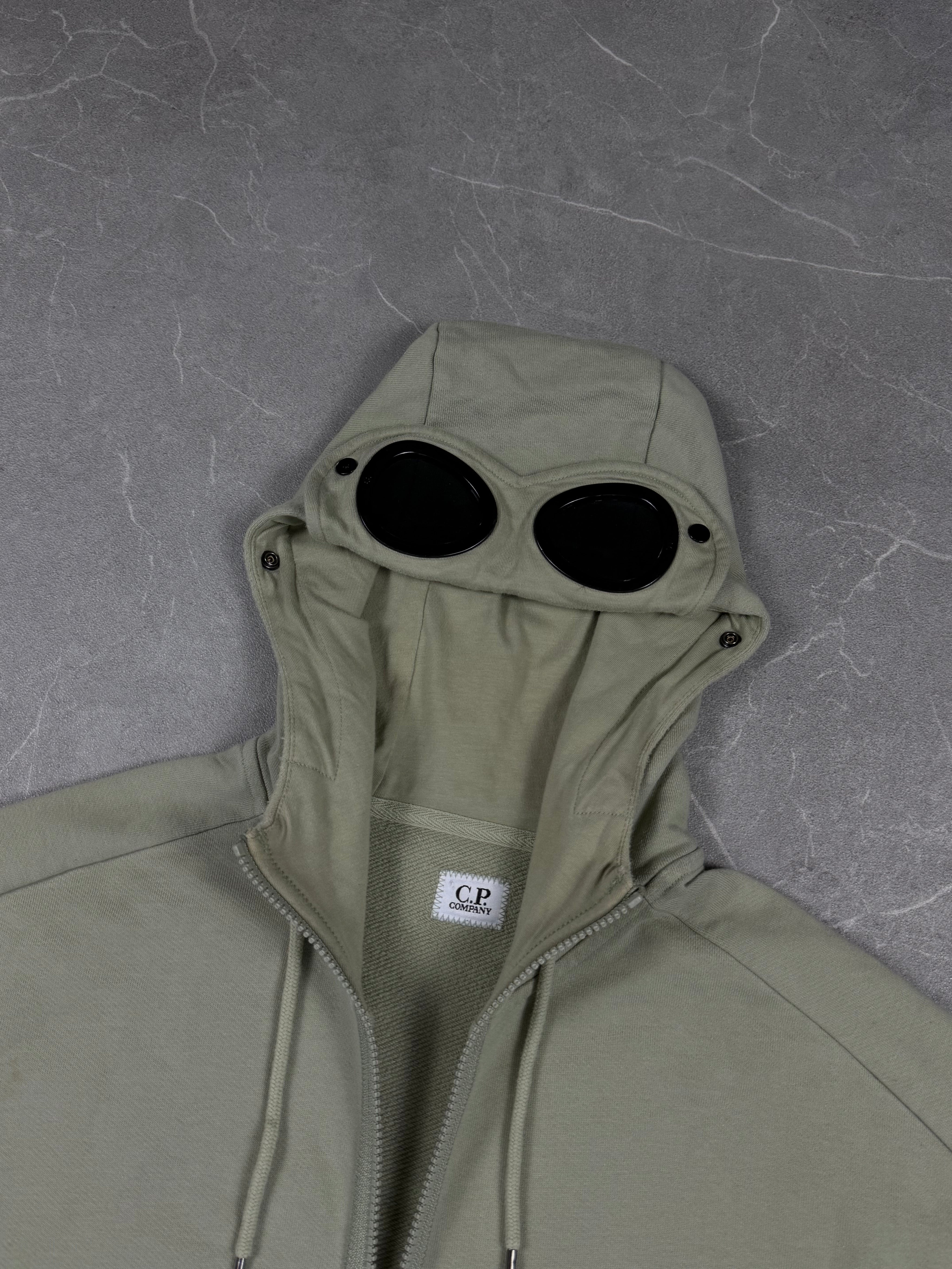 C.P. Company Goggle Zip Hoodie (M)