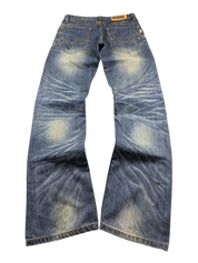 Ultra washed Straight Jeans (S)