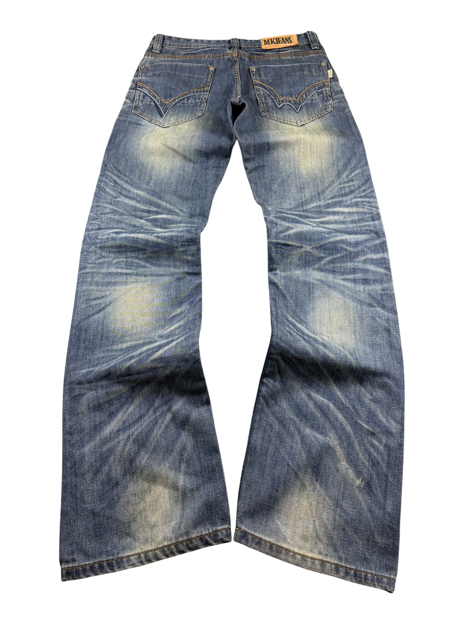 Ultra washed Straight Jeans (S)