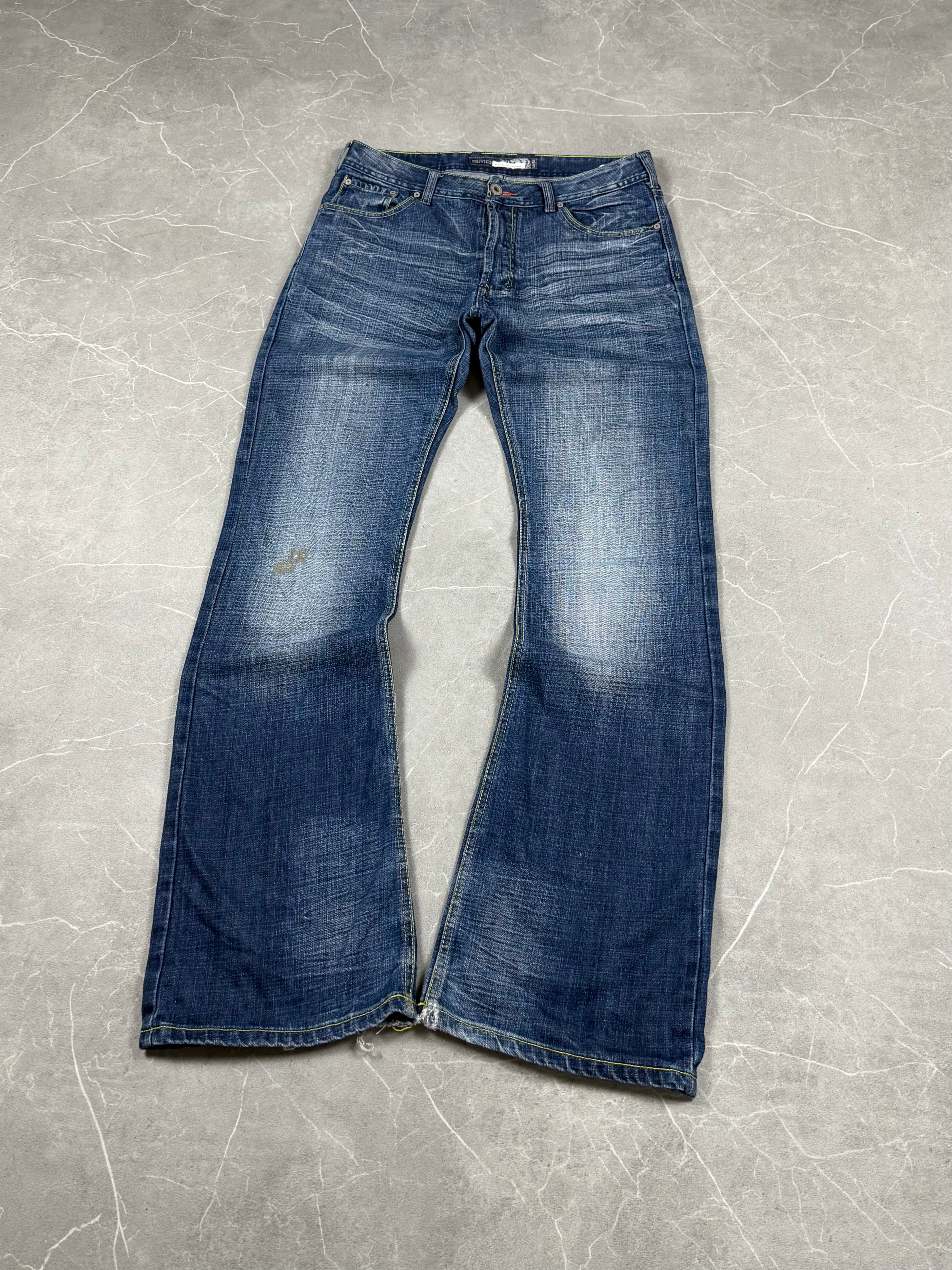 Vintage Washed Bootcut Jeans (M)