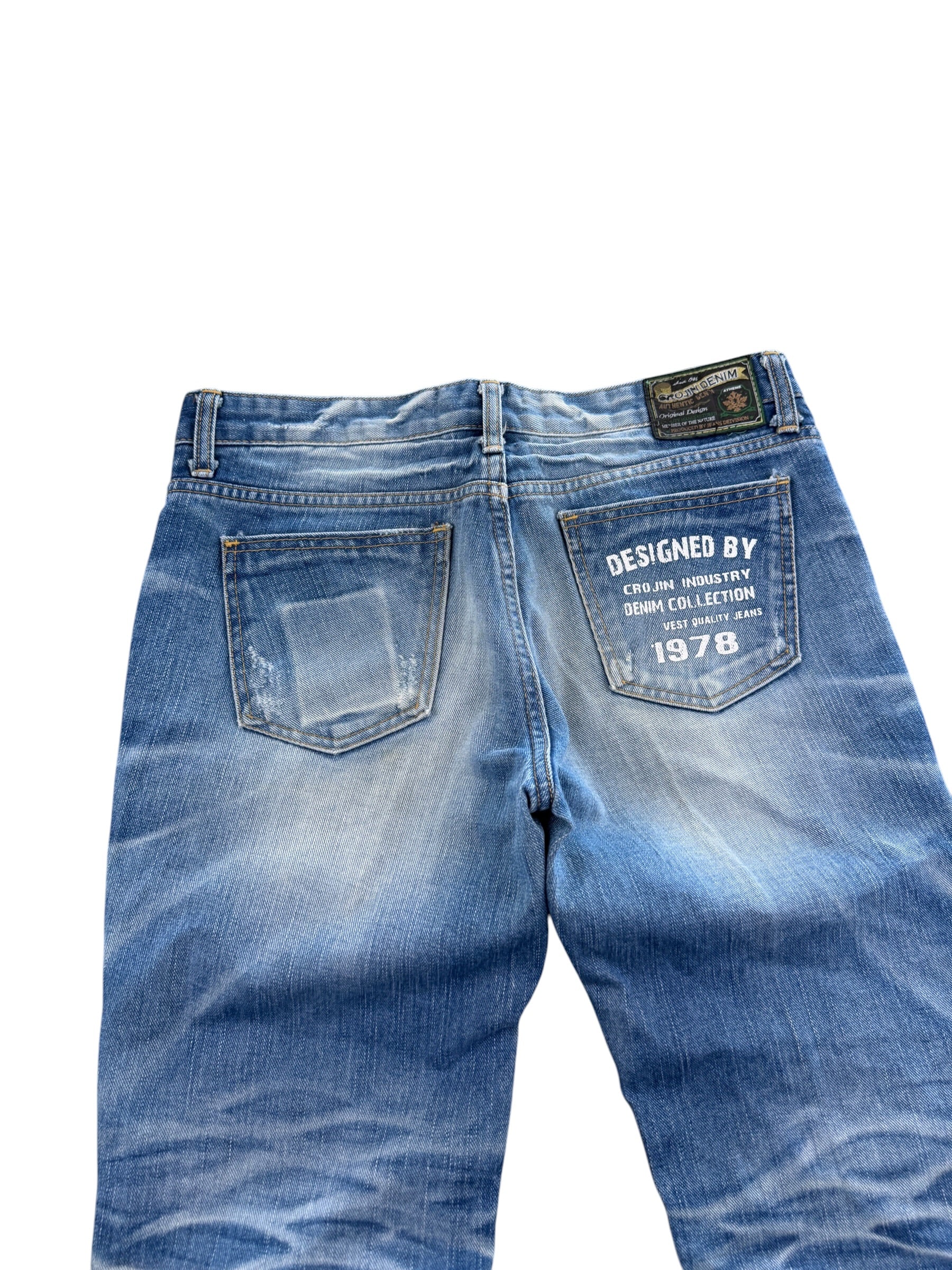 Ultra washed Straight Jeans (S)