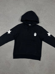 Bape Apehead Logo Backprint Hoodie (S)