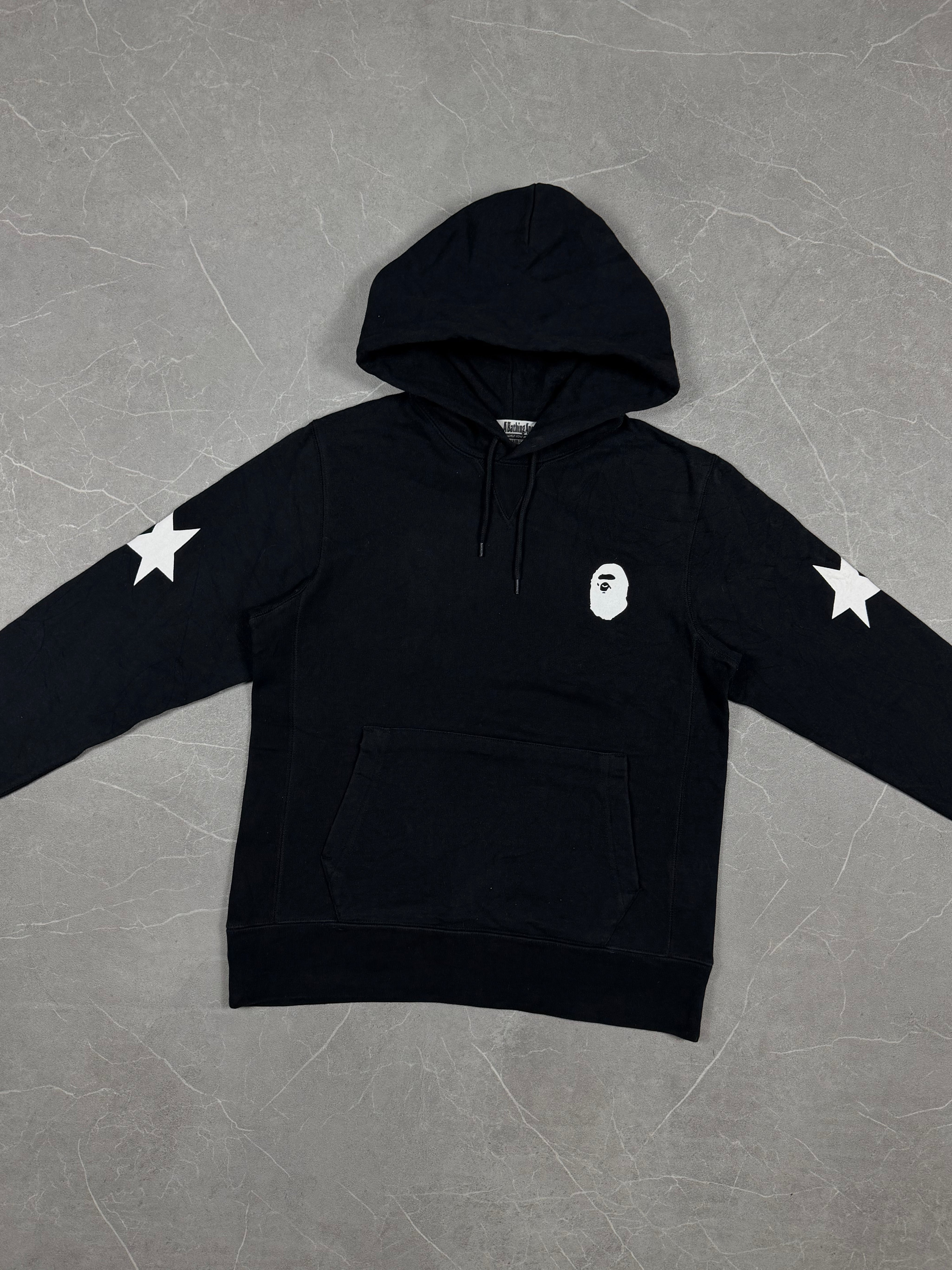 Bape Apehead Logo Backprint Hoodie (S)