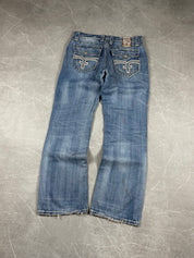 Rock Revival washed Bootcut Jeans (L-XL)