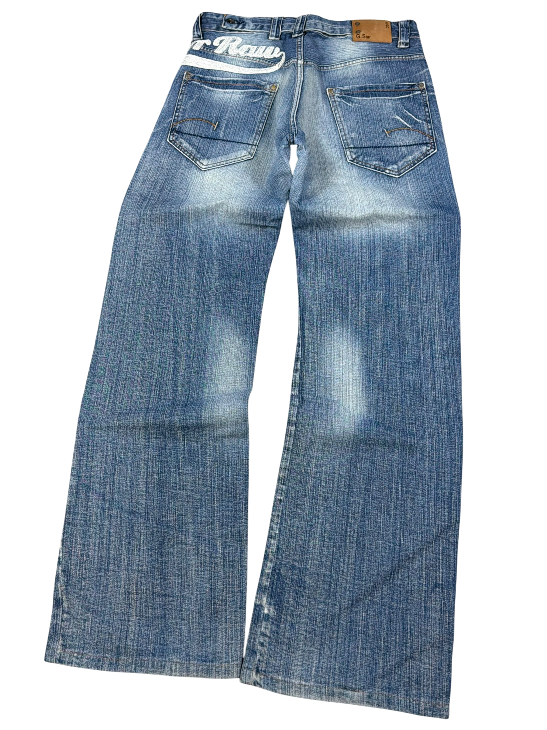 G-Star Logo Bootcut Jeans (M-L)