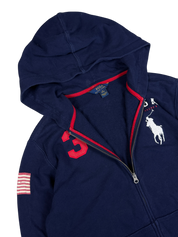 Ralph Lauren Big Pony USA Zip Hoodie (S)