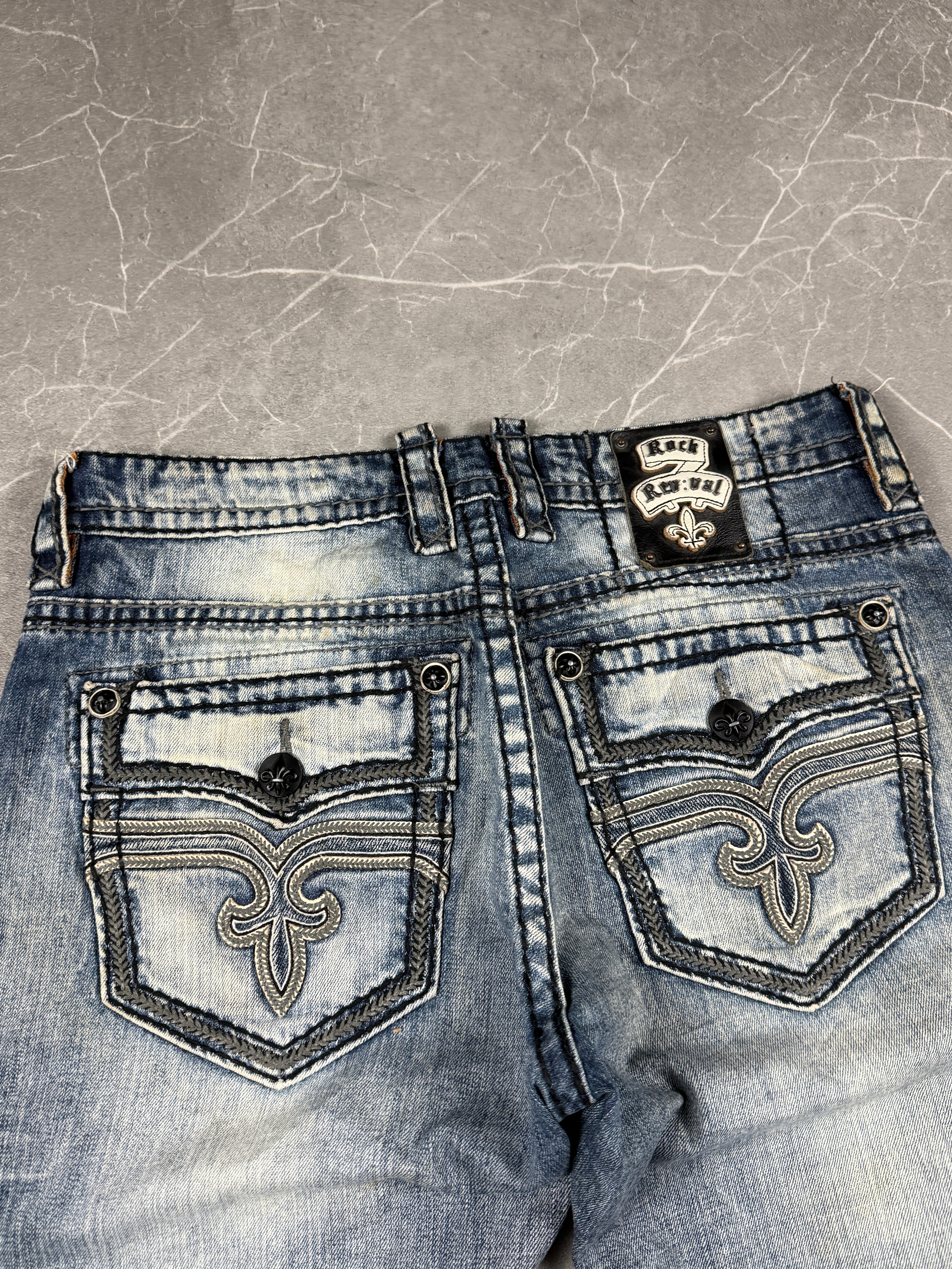 Rock Revival washed jeans (S)