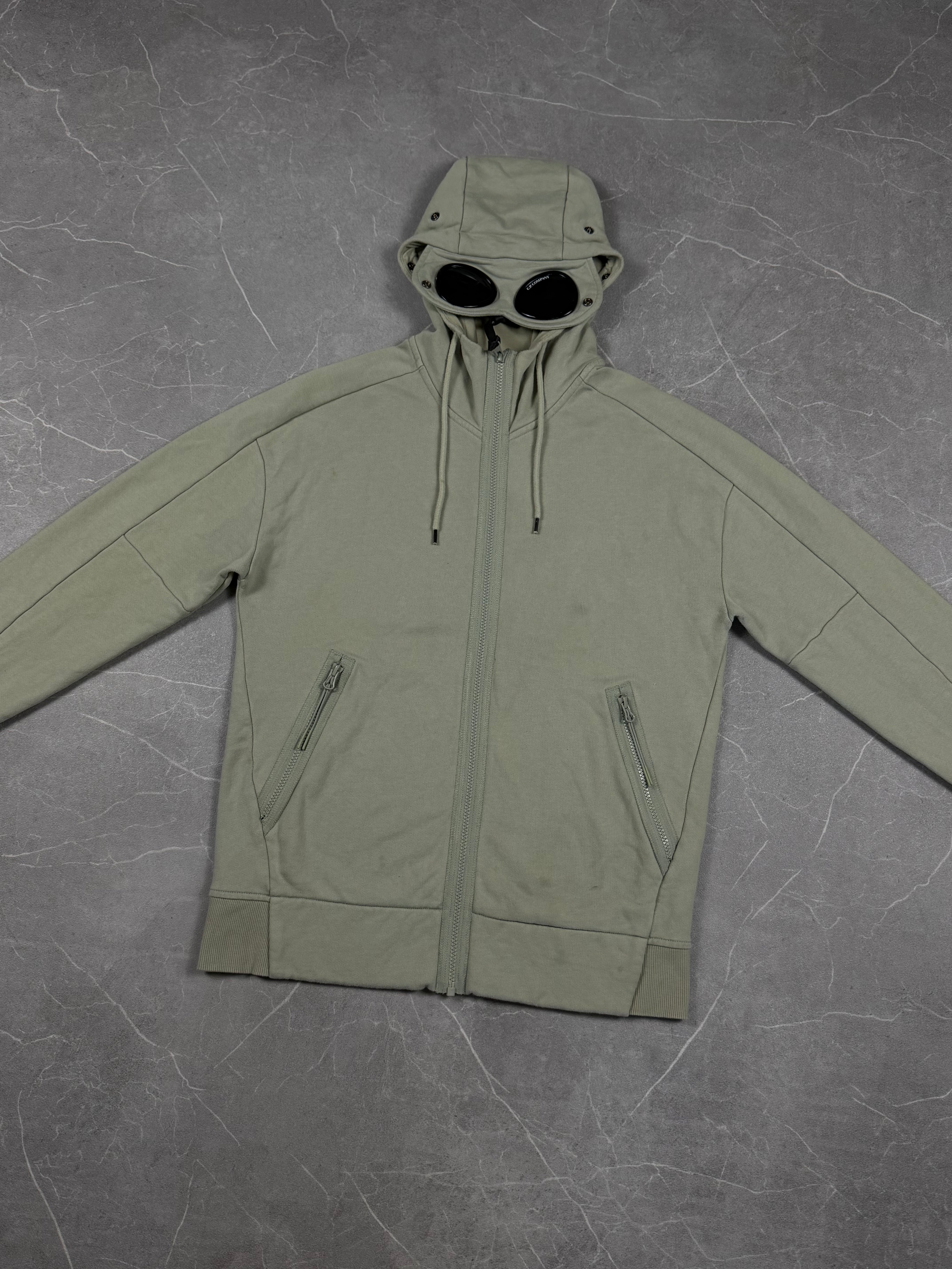C.P. Company Goggle Zip Hoodie (M)