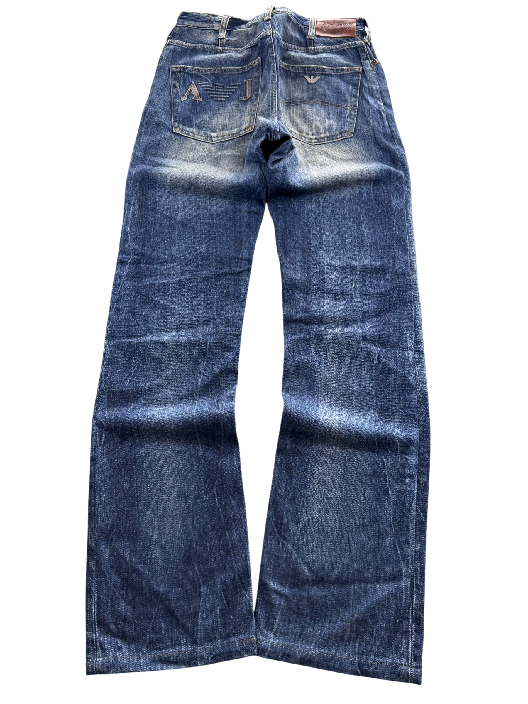 Armani Straightfit Logo Jeans (XS-S)