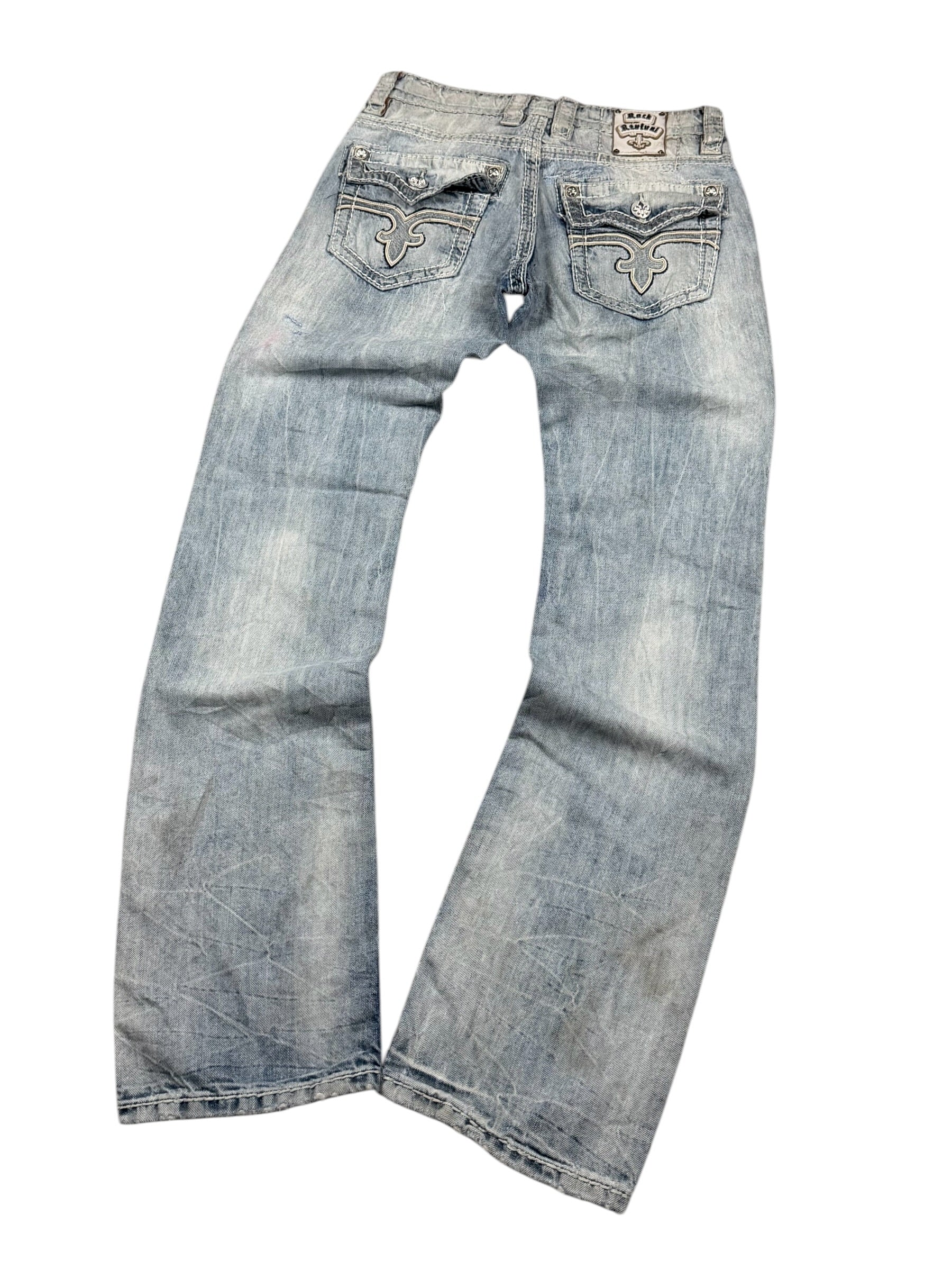 Rock Revival Straight-Fit Jeans (S)