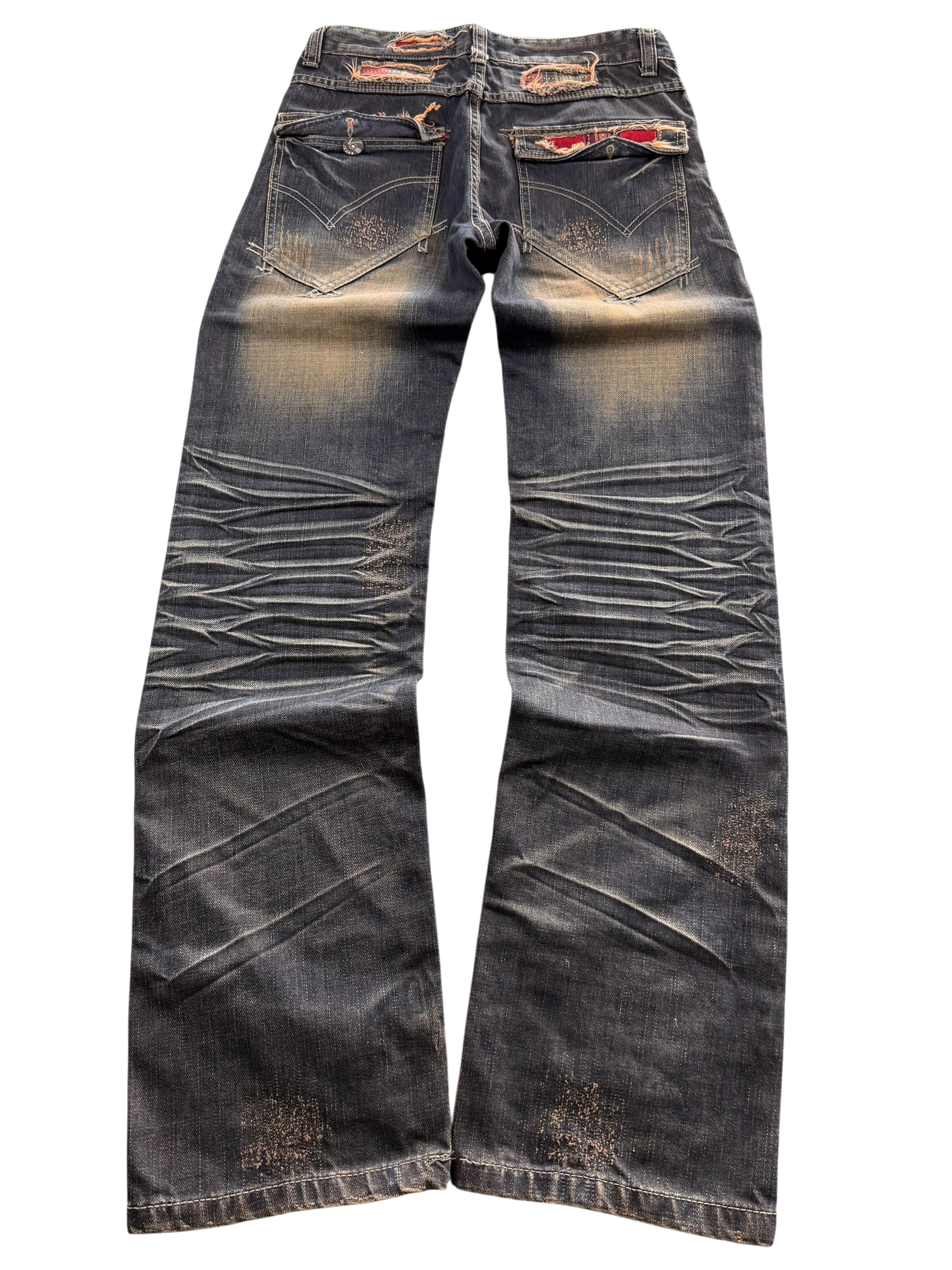Ultra washed Straighfit Jeans (XS)