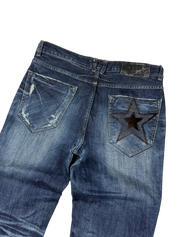 Crazy washed Straightfit Jeans (S)