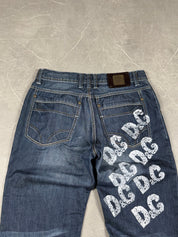 Dolce Gabbana Big Logo Jeans (S-M)