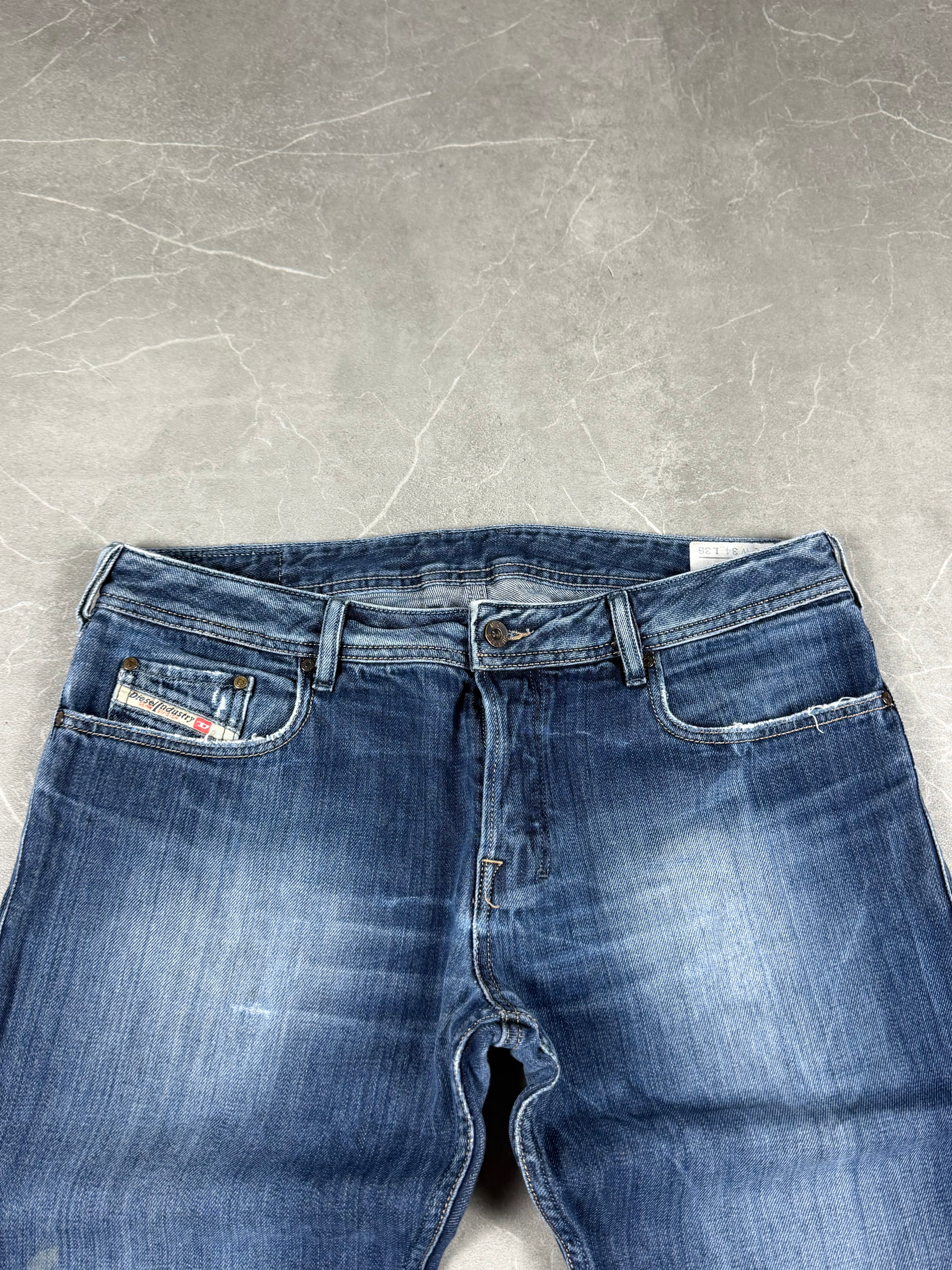 Diesel Washed Bootcut Jeans (L)