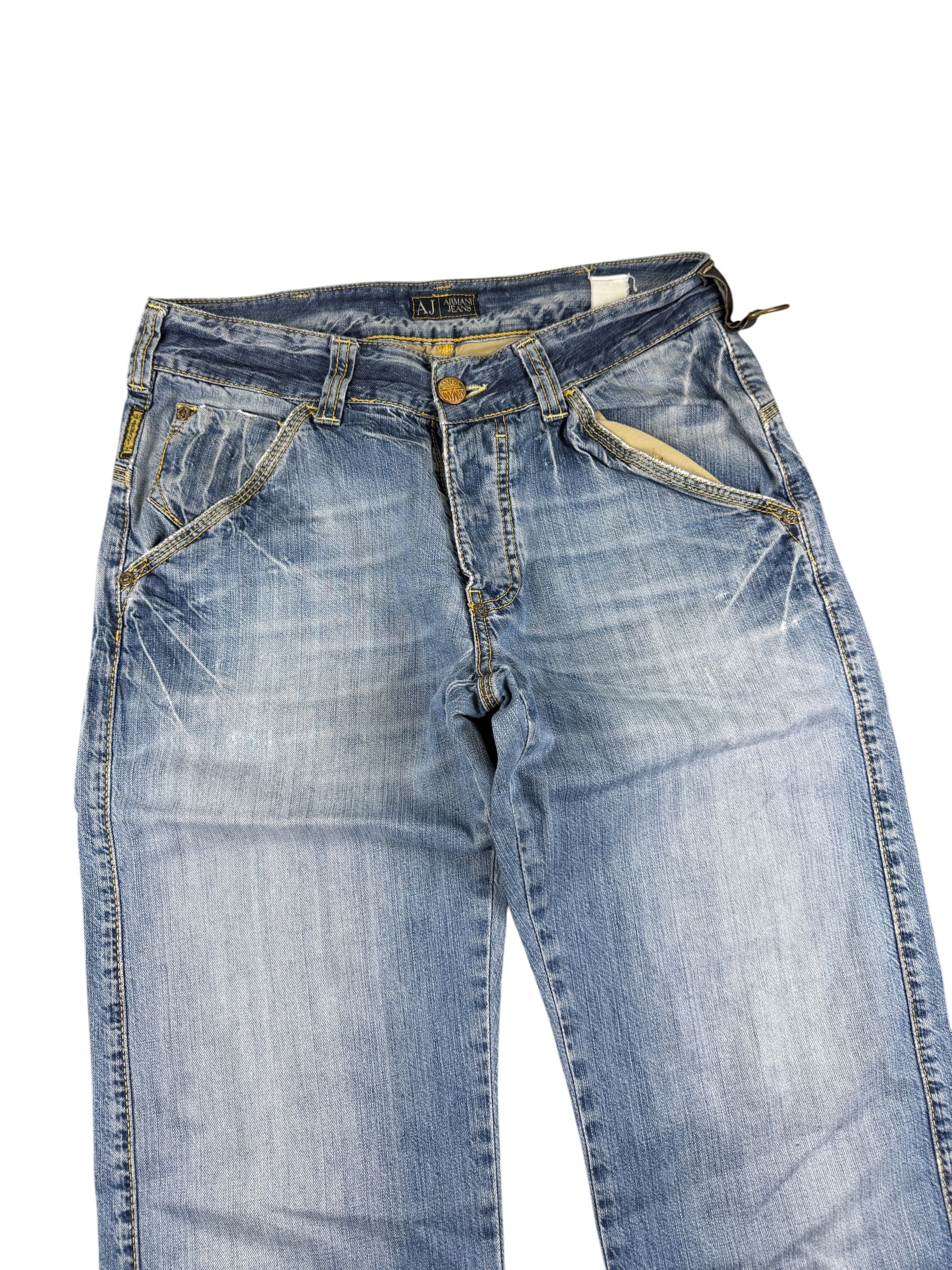 Armani vintage washed Bootcut Jeans (XS)