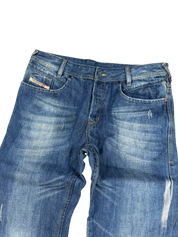 Washed Baggy Jeans (S)