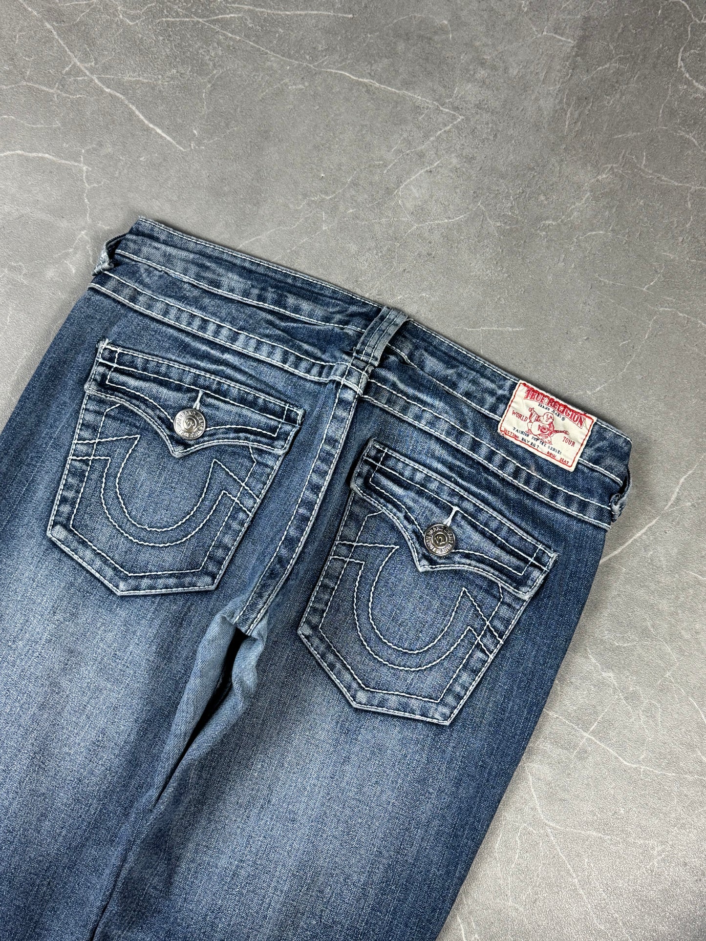 True Religion Jeans low waist (M-L Damen)
