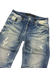 Ultra Washed Straight-Fit Jeans (S-M)