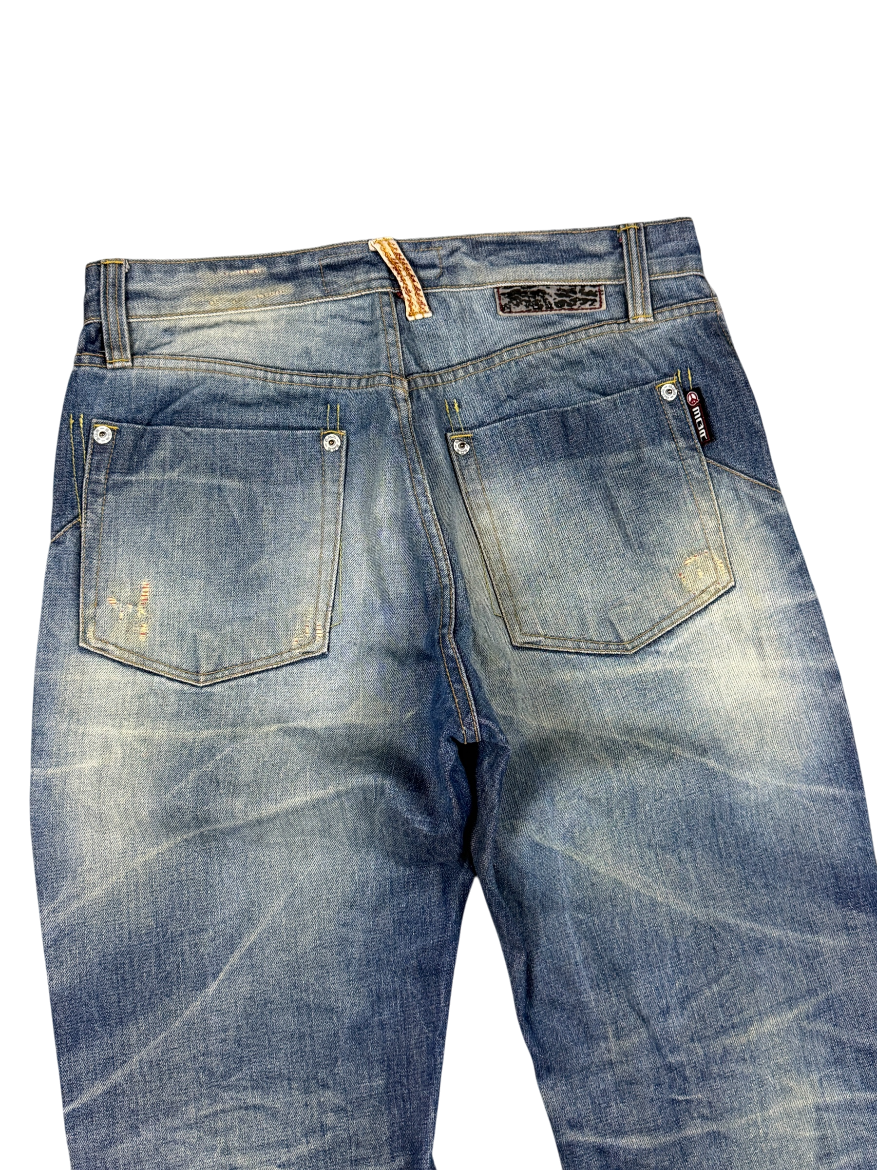 Washed Bootcut Jeans (S)