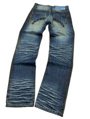 Crazy washed Straightfit Jeans (S)