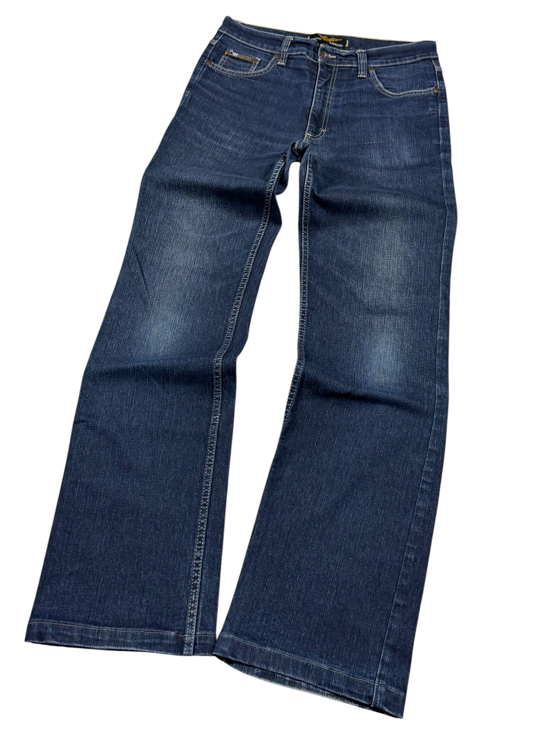 Armani Straight-Fit Jeans (S)