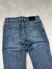 Bootcut raw denim (S-M)
