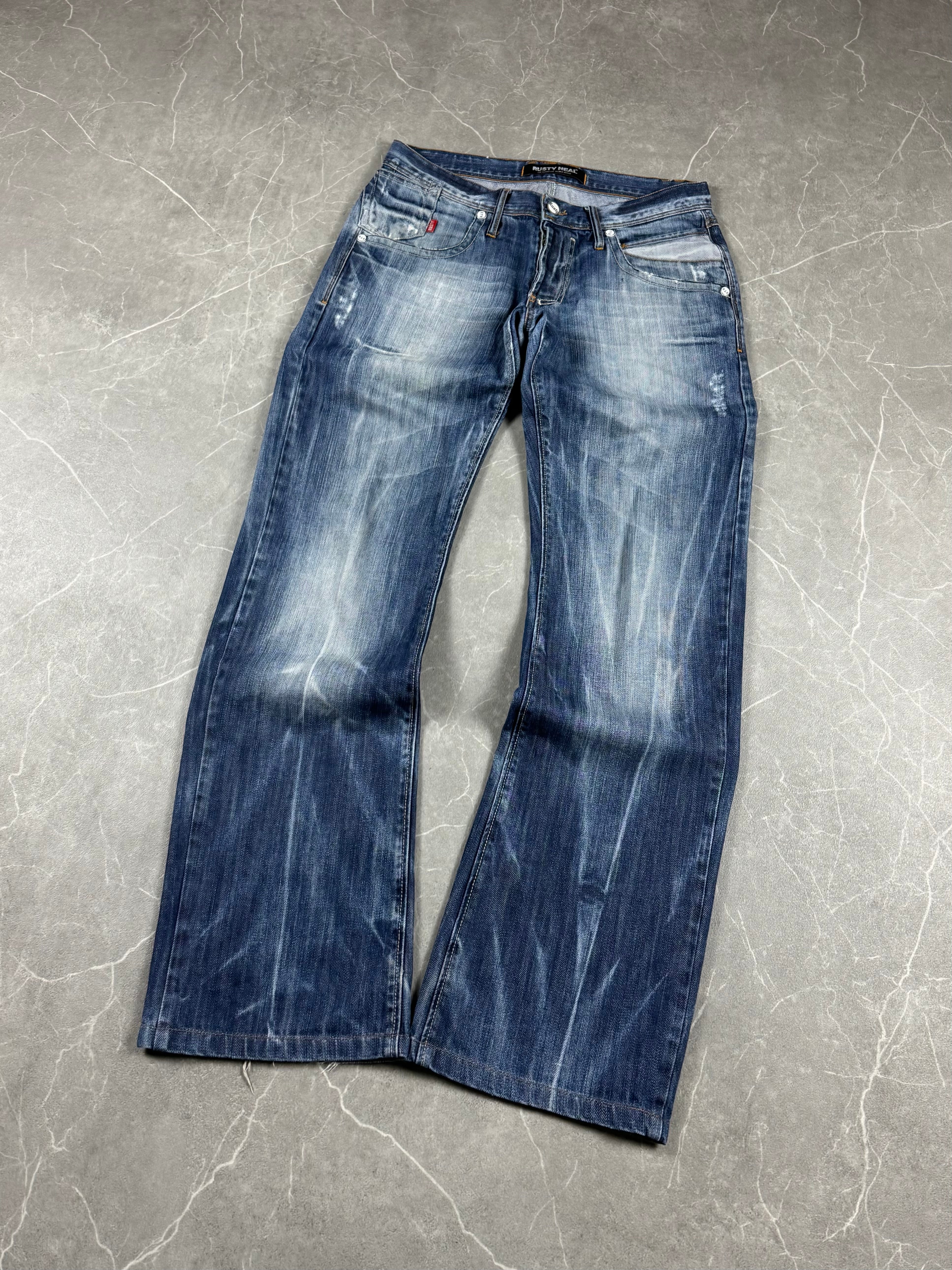 Vintage washed/Bootcut Jeans (S)