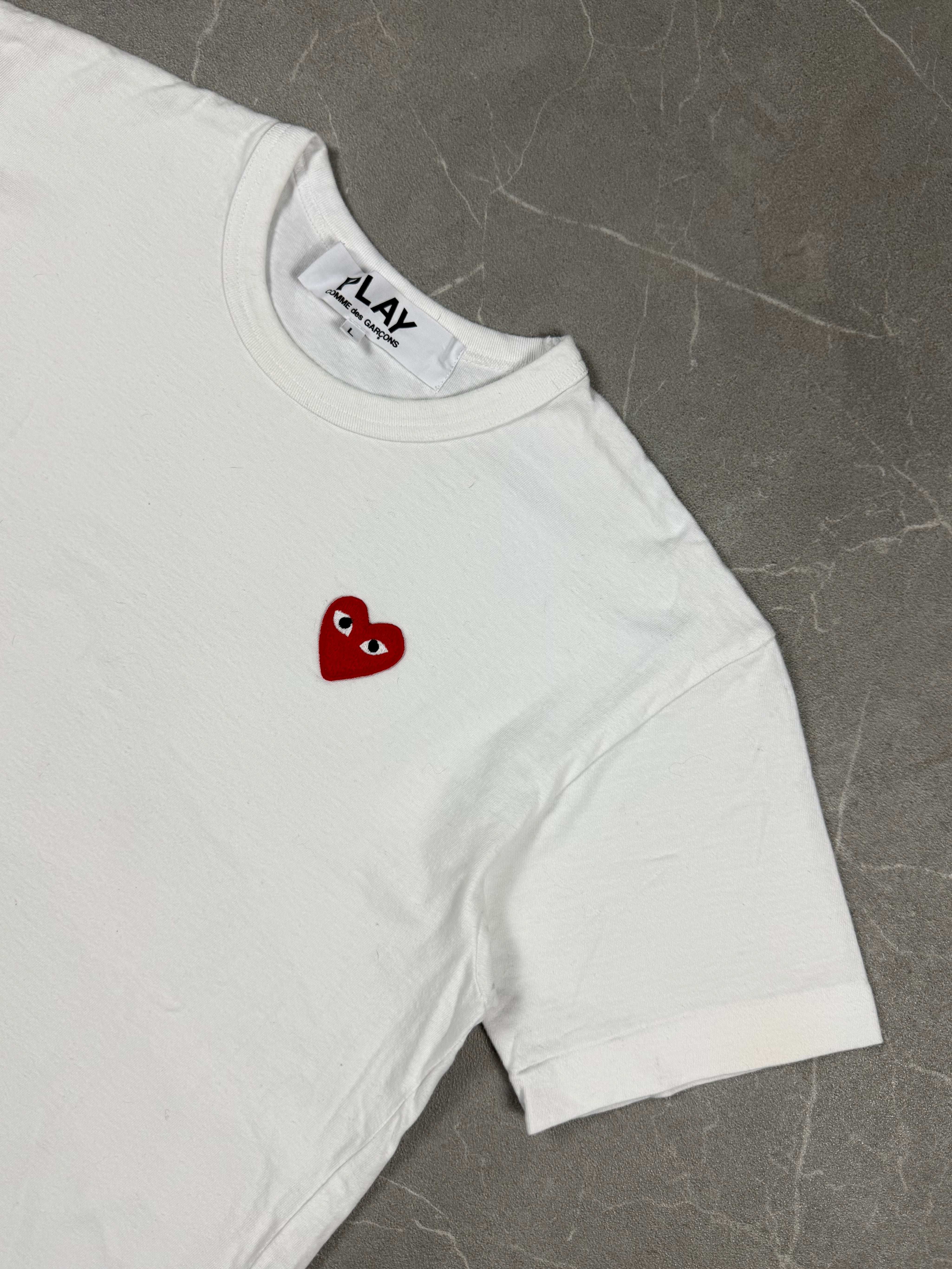 Comm des Garçons Play Small Red Heart T-Shirt (S)