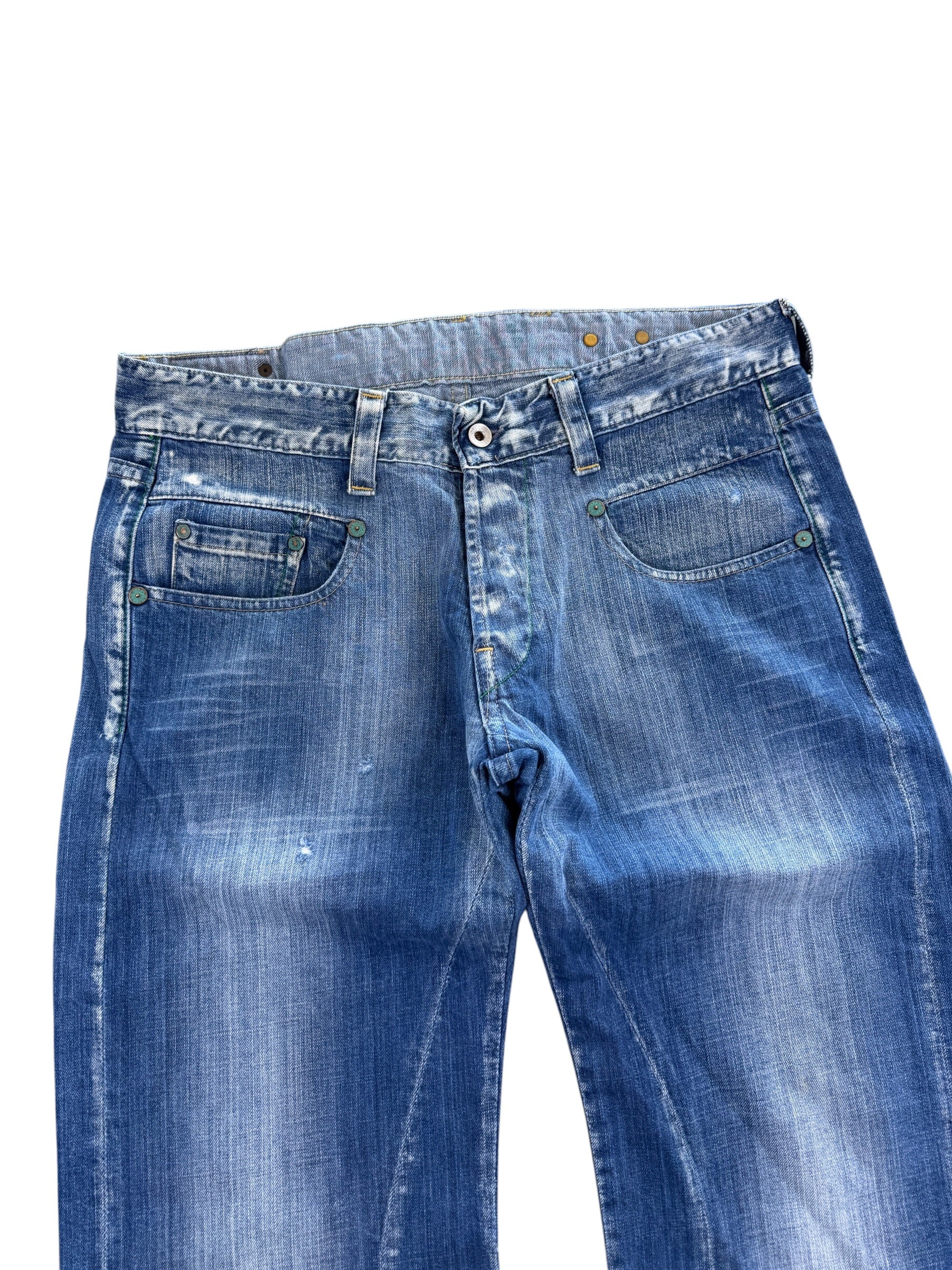 Gstar vintage washed Baggy/Bootcut Jeans (L)
