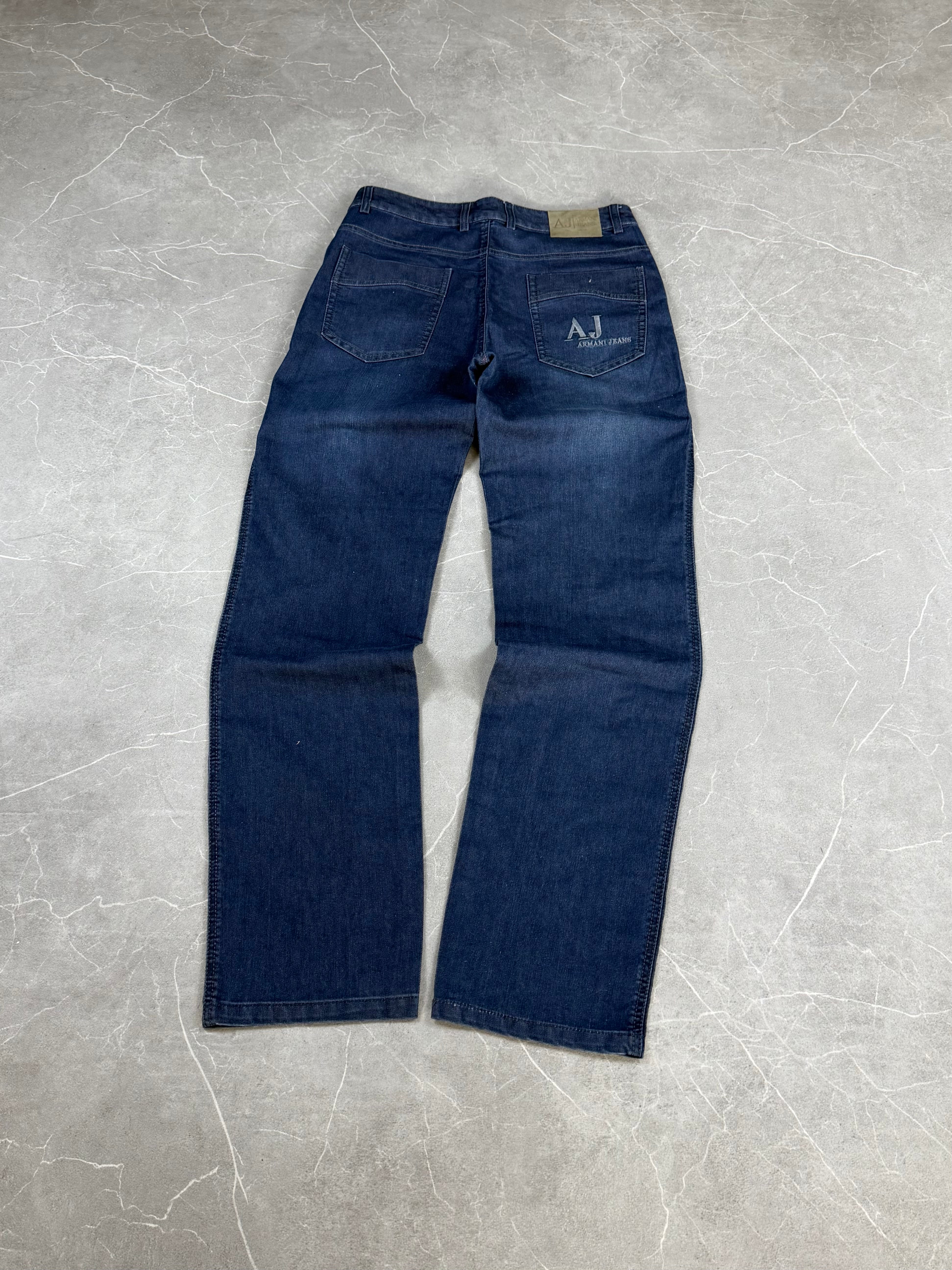 Armani Logo Straight Fit Jeans (M)