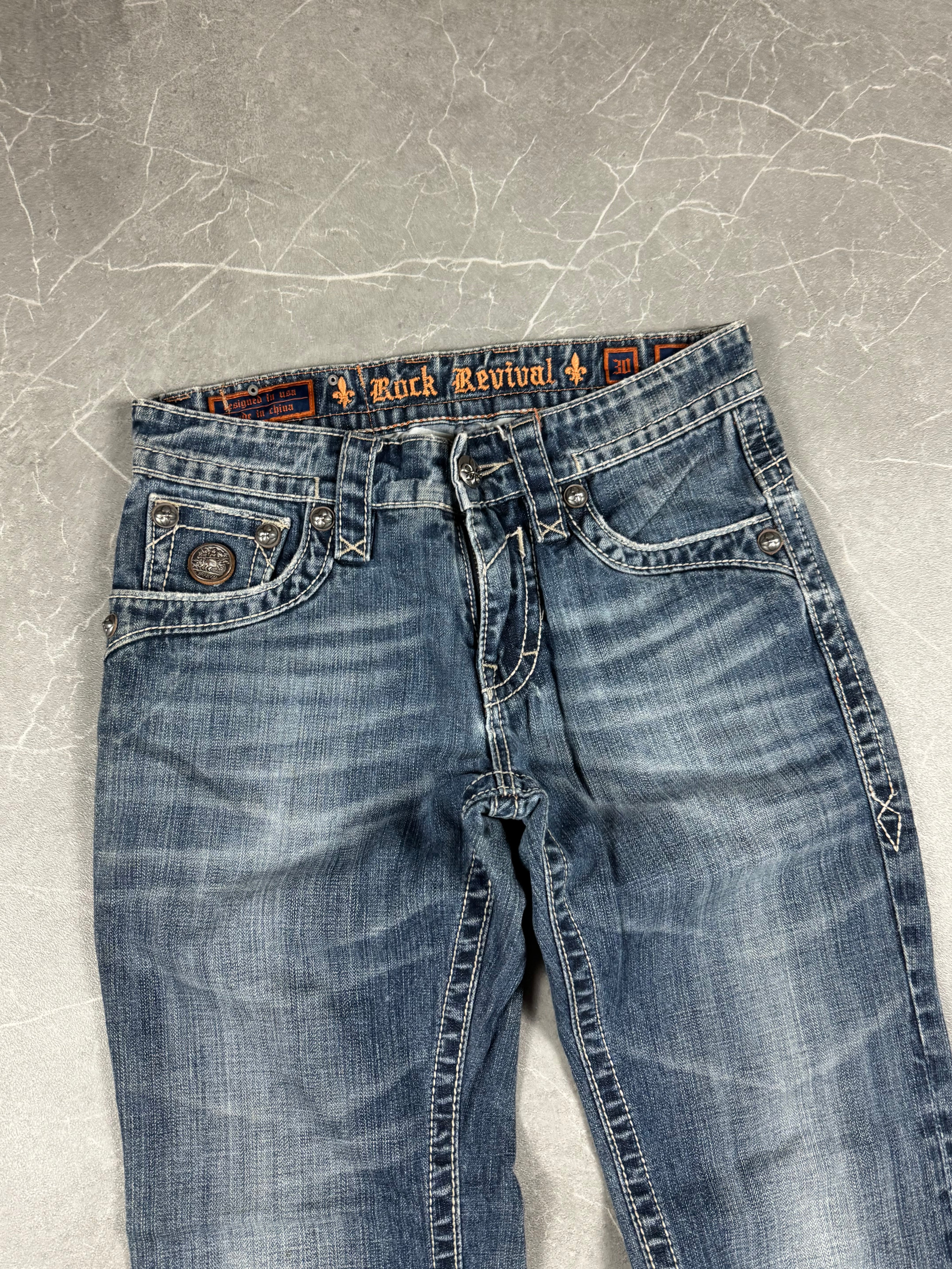 Rock Revival washed Jeans (S)