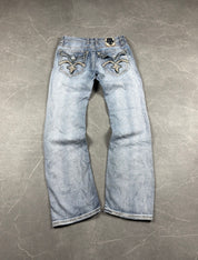 Rock Revival washed jeans (S)