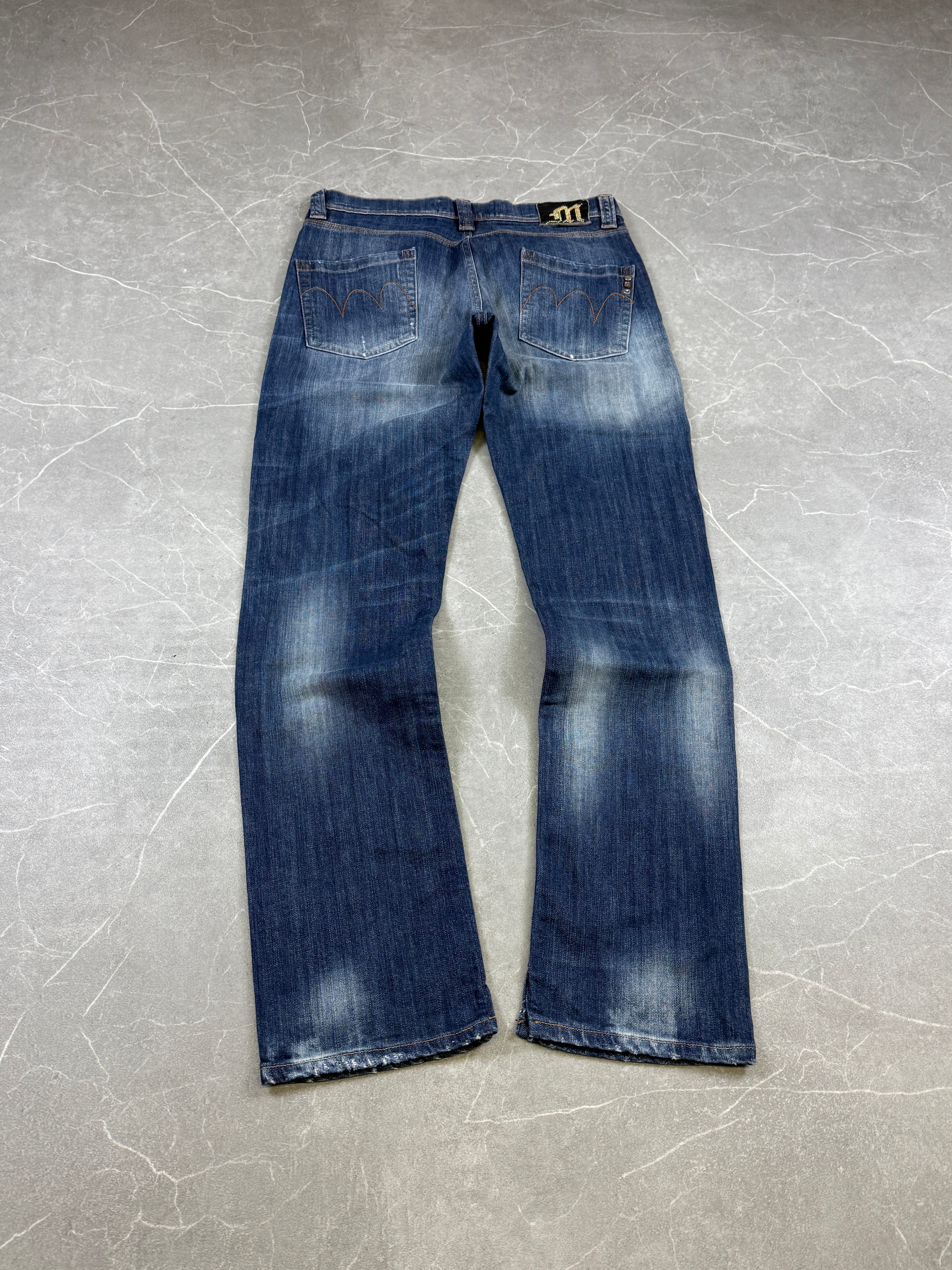 Vintage washed jeans (M)